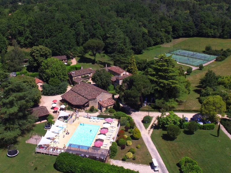 Sport activiteiten gites huisjes vakantiepark in Dordogne-Lot bij Gavaudun